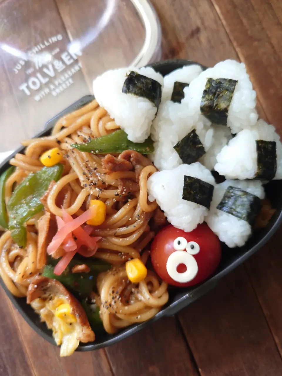 漢の…次女用🍱いつもの焼きそば弁当|ᵏᵒᵘさん