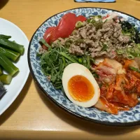 Snapdishの料理写真:ぶっかけそうめん|ハルのただ飯さん