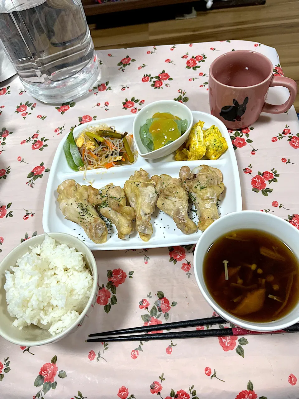 今日の晩御飯は手羽元の塩焼き😊✨|モモ&ハーブmama🐰🐹🐢🐠❤️さん