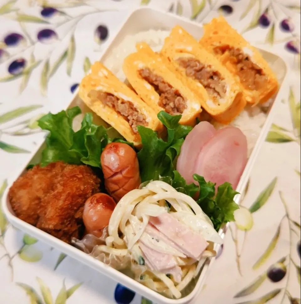 夫のお弁当|まるならさん