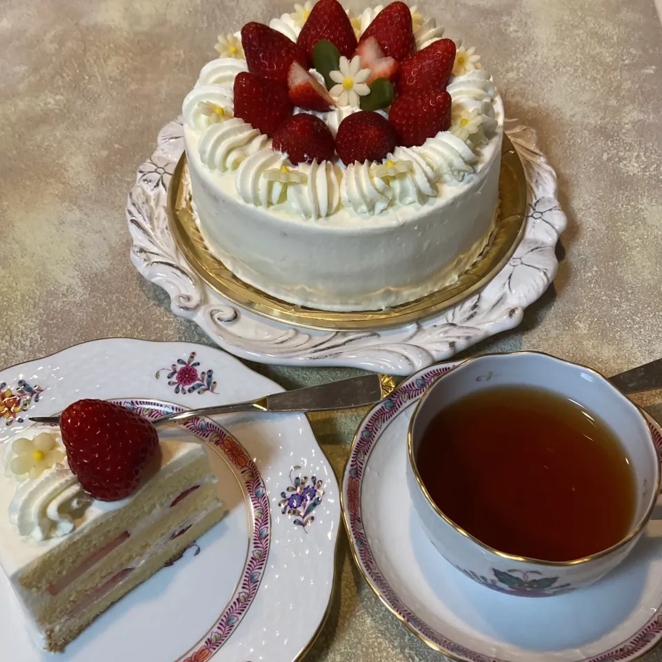 いちご🍓のショートケーキ🍰|ゆきゆきゆっきぃさん