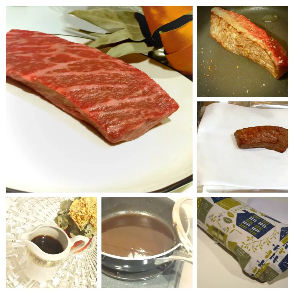 Snapdishの料理写真:Wagyu Beef|osanpowankoさん