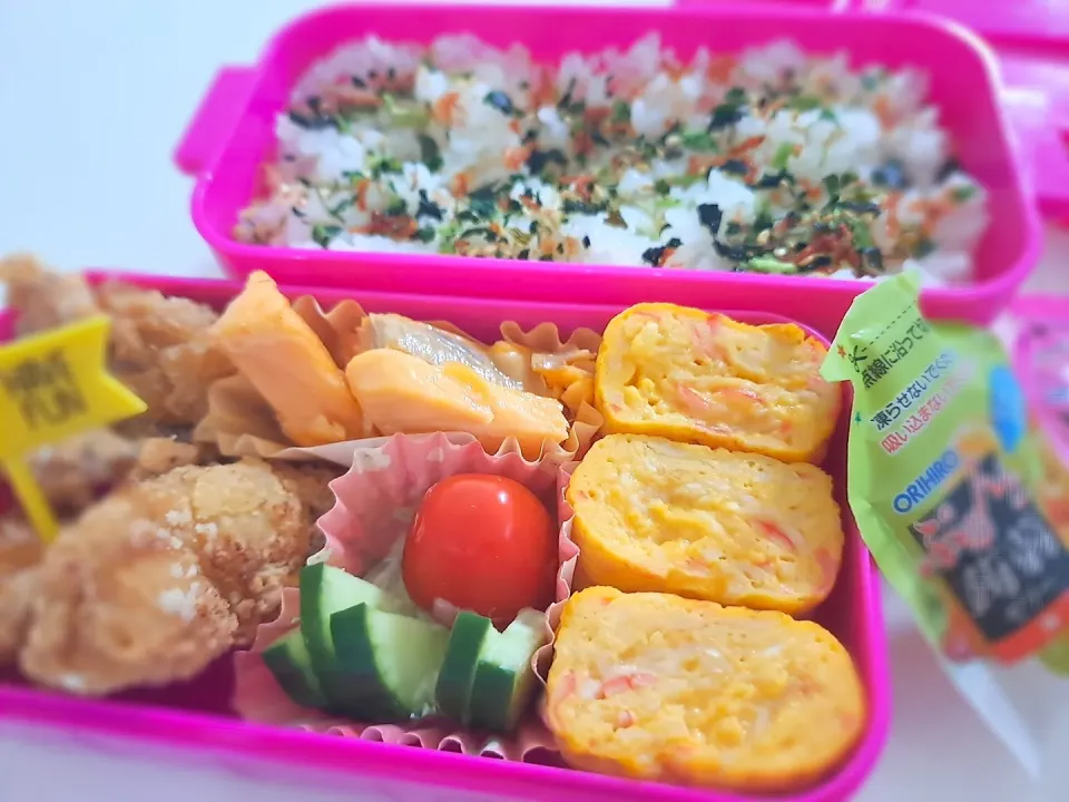 娘さんお弁当(*ˊ˘ˋ*)
体育祭(๑•̀ㅂ•́)و✧|プリン☆さん