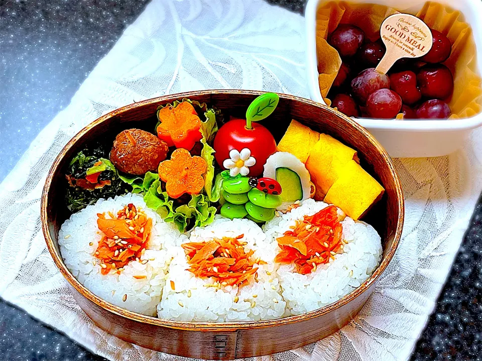 Snapdishの料理写真:高1息子のお弁当|Flowerさん