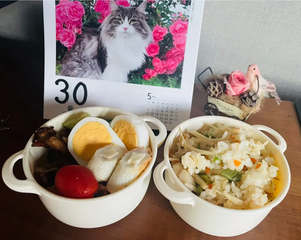 Snapdishの料理写真:20240530🍱今日の旦那さん弁当🍱|akiyo22さん