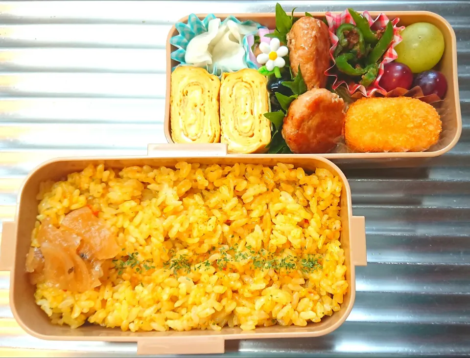 ドライカレー弁当|8YUKKO8さん