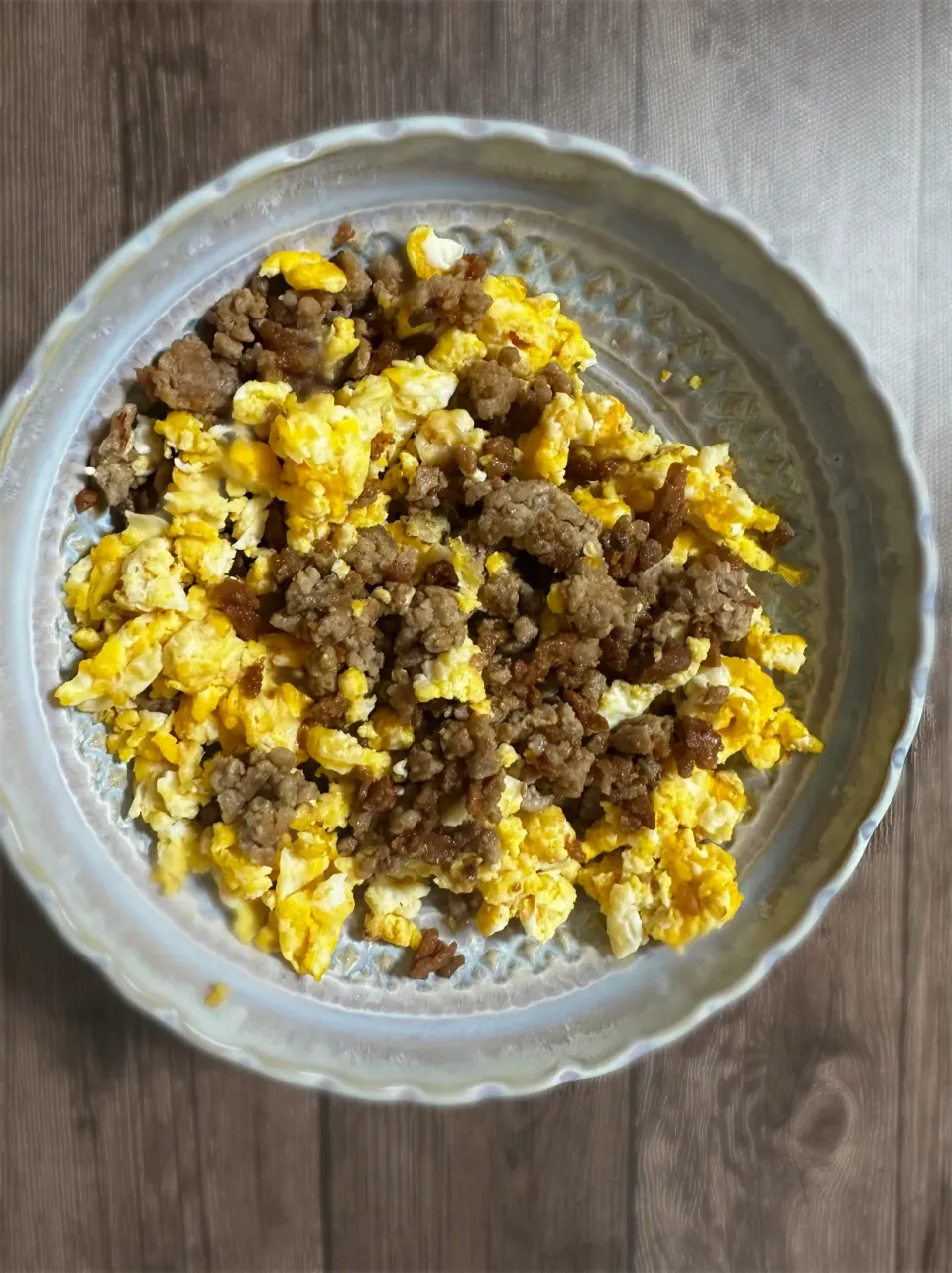 肉味噌豚そぼろ丼|チカさん