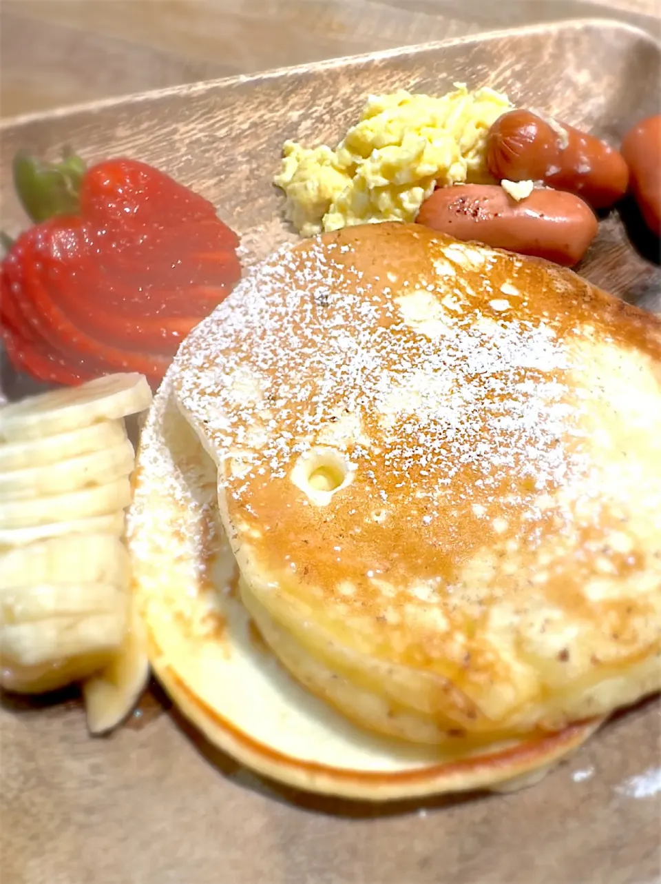 米粉のパンケーキ🥞|🍑子さん