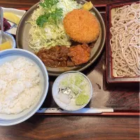 久我山　蕎麦定食|ともさん