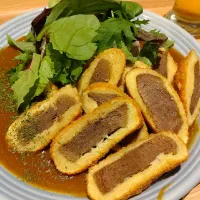 Snapdishの料理写真:牛タンカツカレー|藤本貴文さん