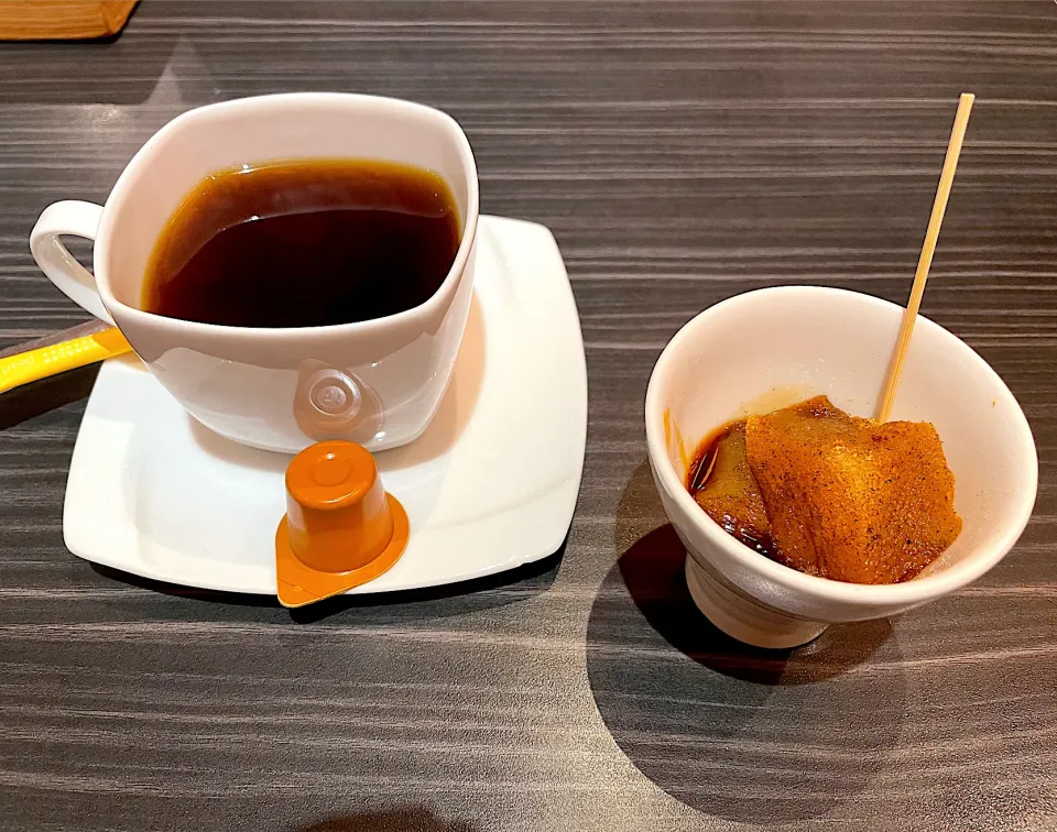 セットわらび餅、ホットコーヒー|こいちさん