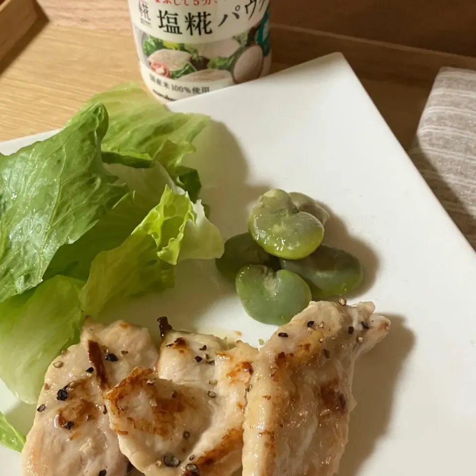 鶏胸肉のごま油風味焼き|mimiしろさん