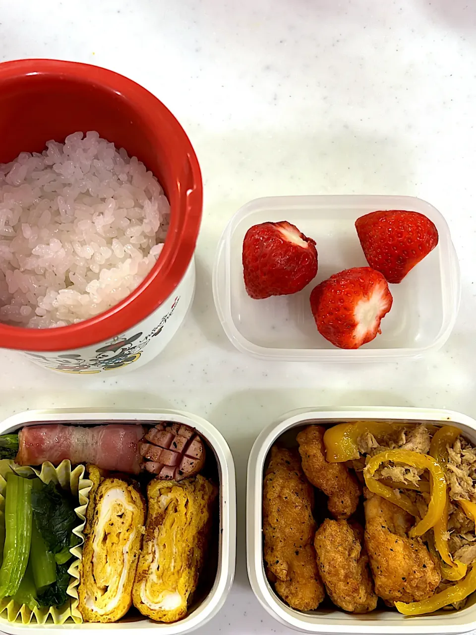 Snapdishの料理写真:6月3日のお弁当🍱|momotoemiさん