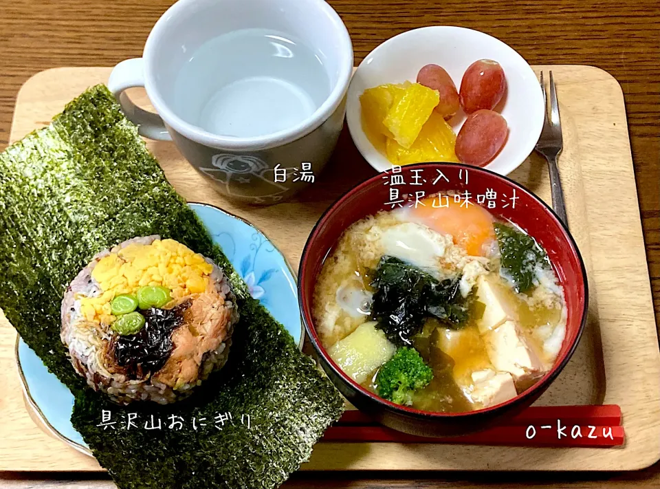 Snapdishの料理写真:定番朝ごはん|o-kazuさん