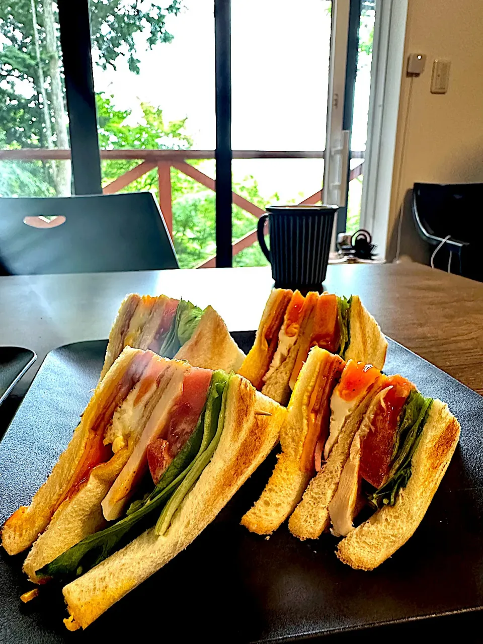 Snapdishの料理写真:クラブハウスサンド🥪|BUBUさん