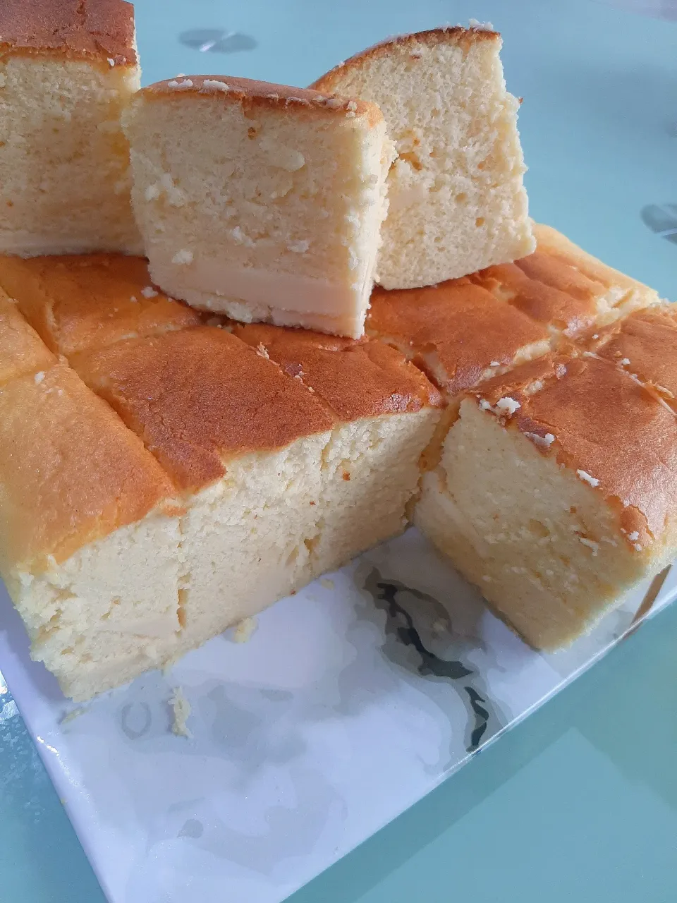 Soft Japanese Cotton Double Cheesecake|Ann Mathewさん