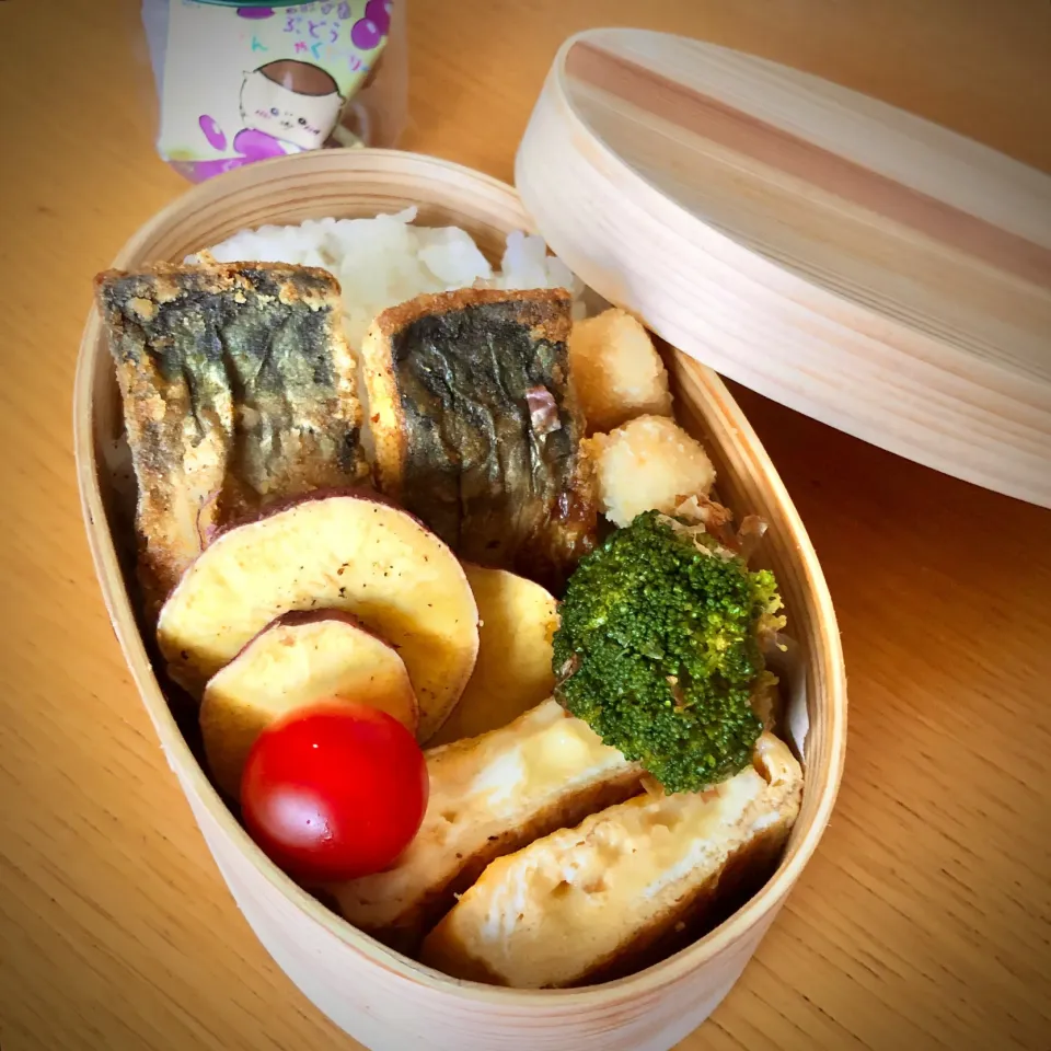 さばのカレー竜田揚げ弁当|gentle___moonさん