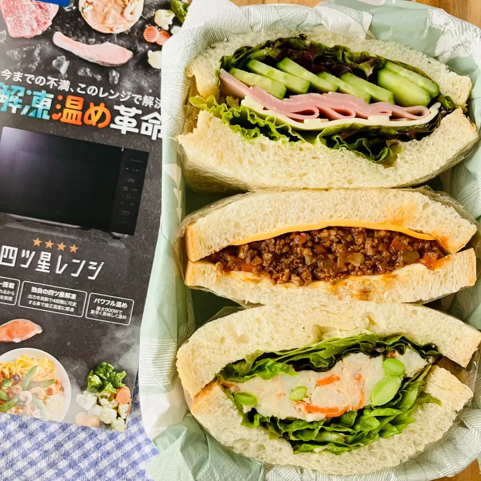 サンドイッチ弁当🥪|chisaki*さん