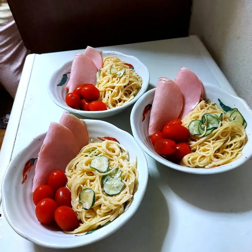 Snapdishの料理写真:スパゲッティサラダ|あかね空さん