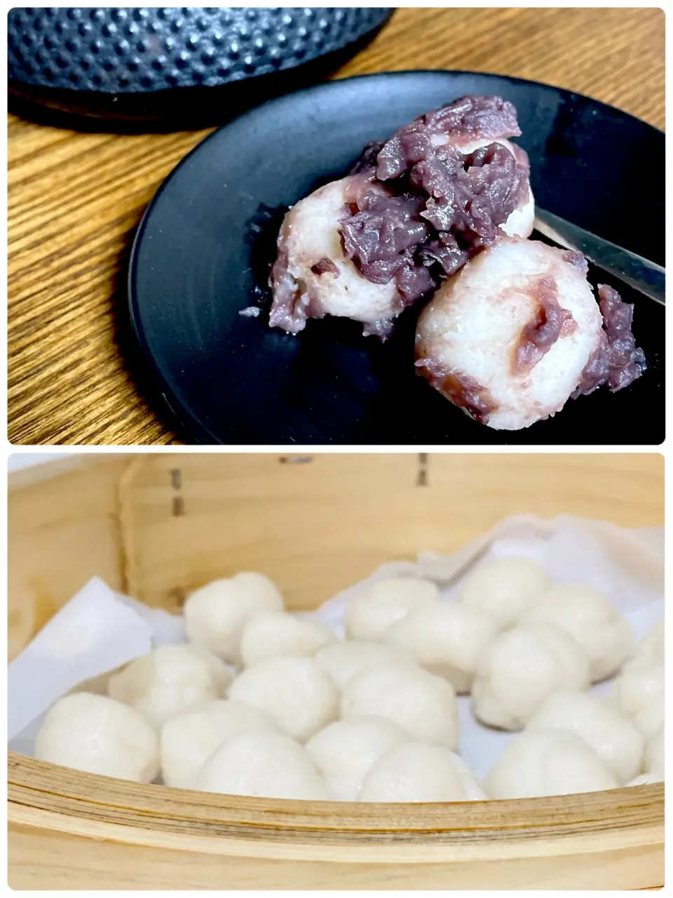 Snapdishの料理写真:米粉の団子🍡|かずぴょんさん