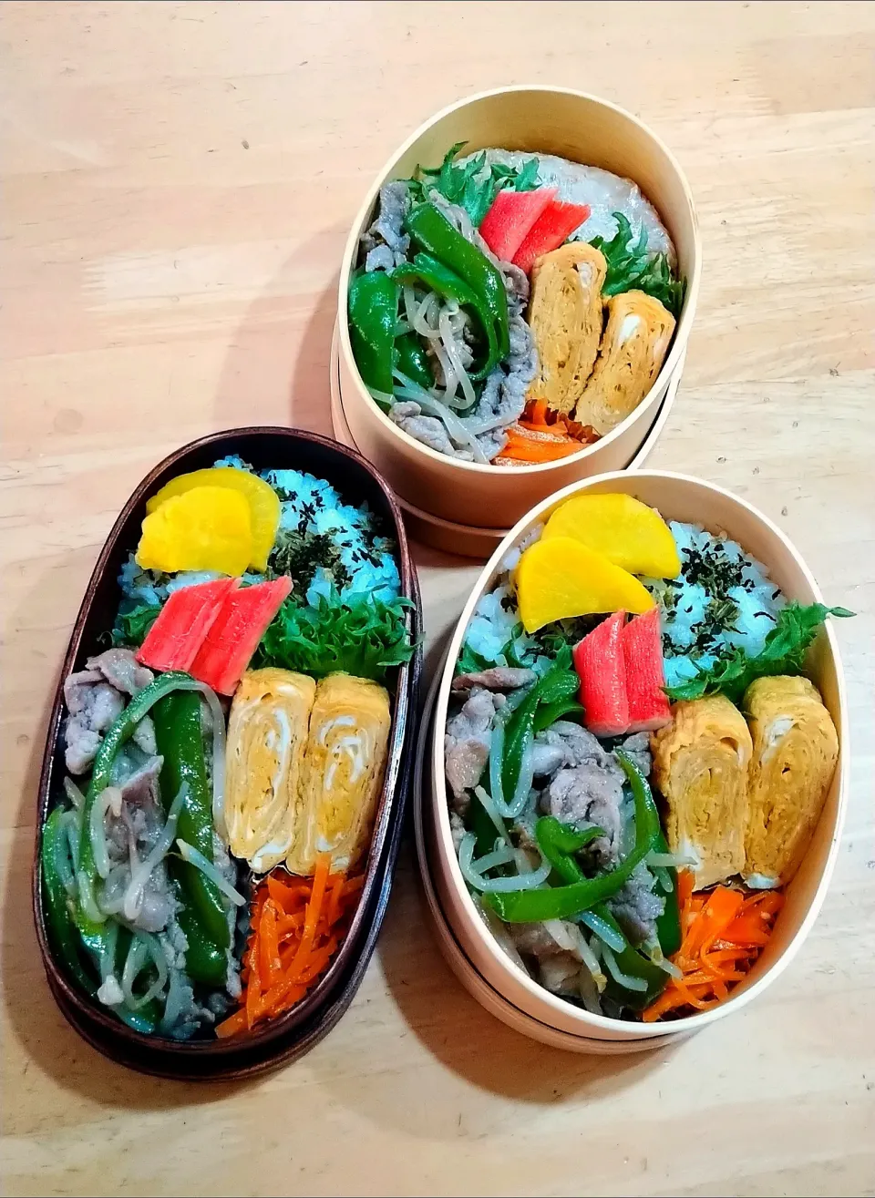 豚肉の野菜炒め弁当|NOZUさん