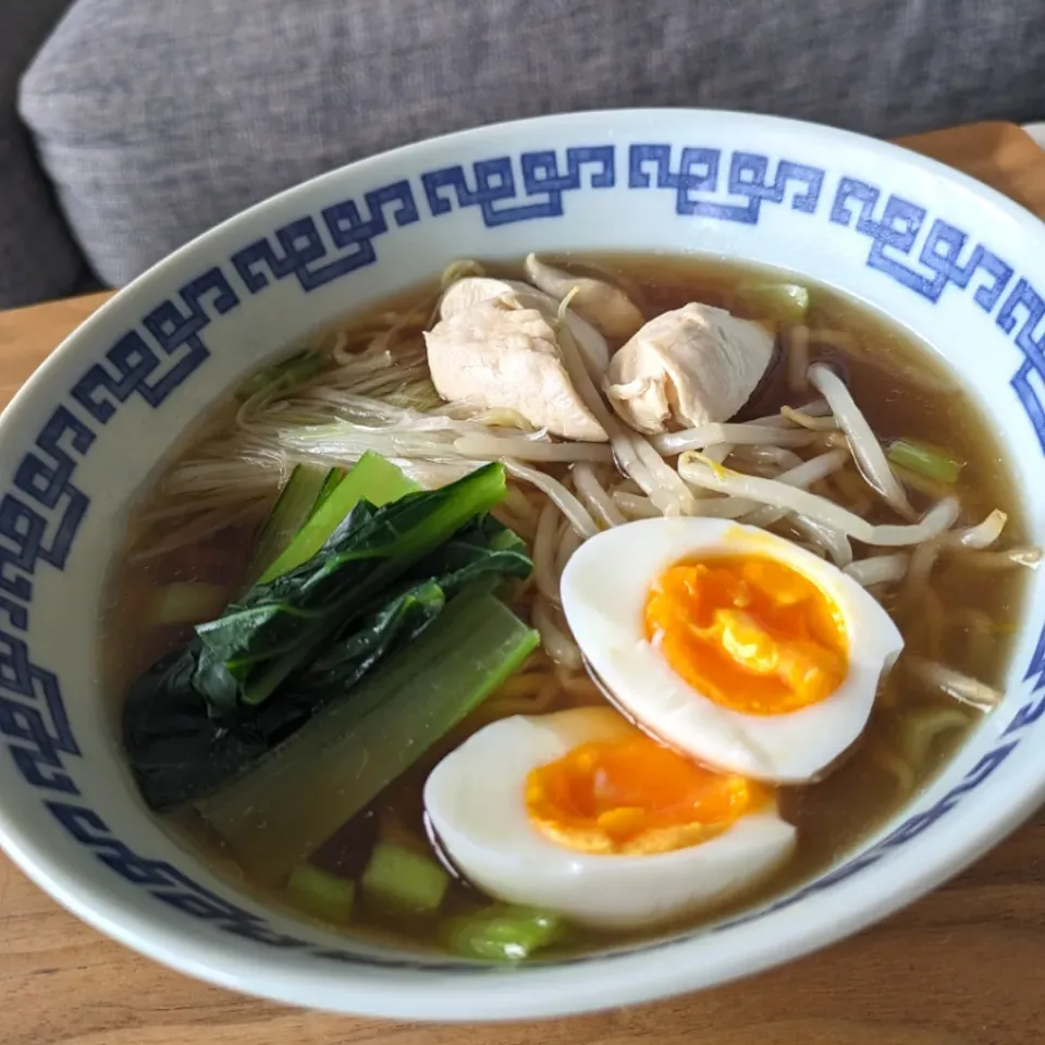 喜多方ラーメン🍜
冷蔵庫にあったササミに振りかけ、ササミチャーシューに😁凄く柔らかく出来上がりました✨|しあるさん