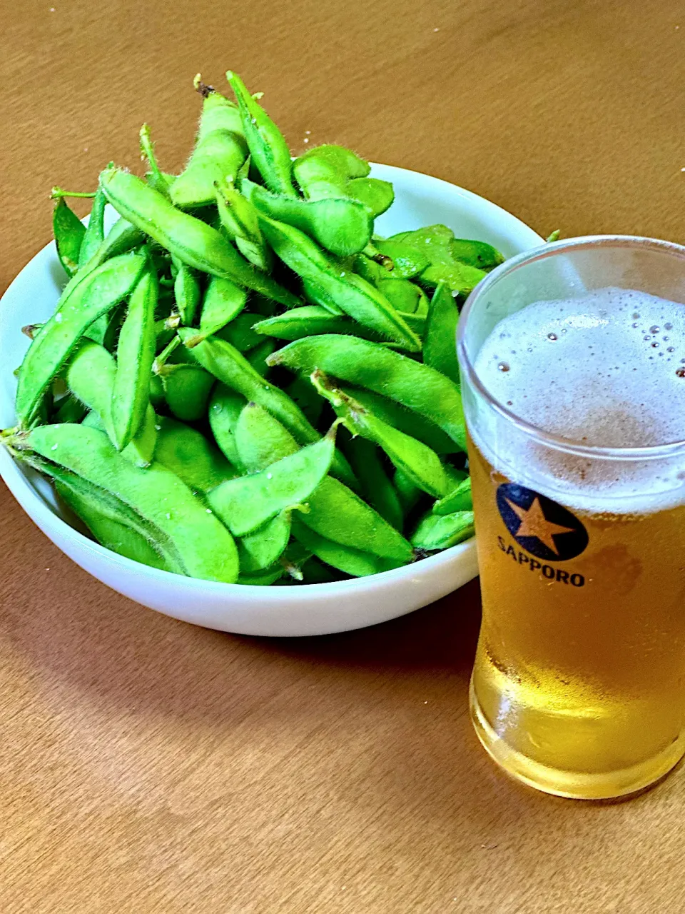 枝豆とビール|ichiさん