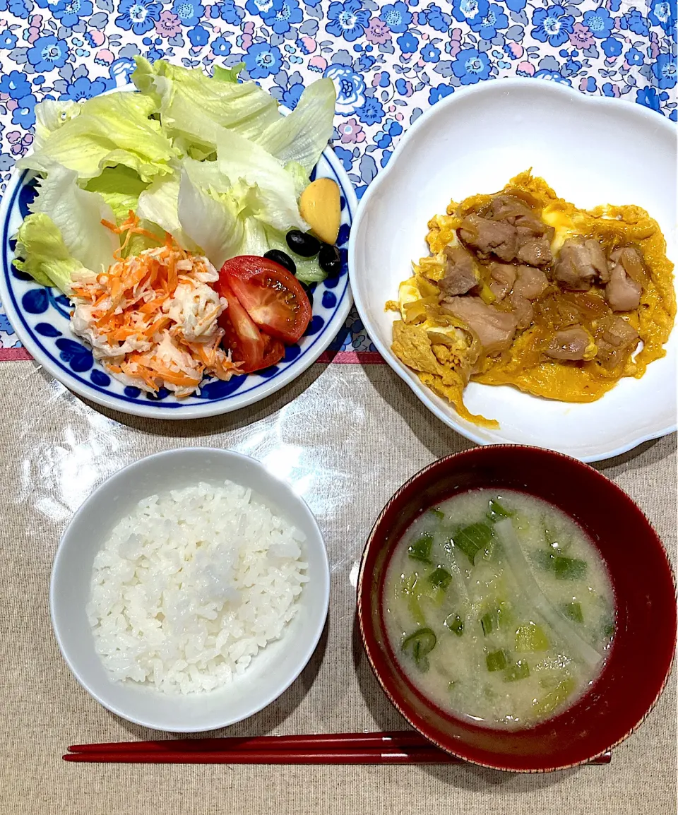 親子皿と大根ホタテサラダ|おしゃべり献立さん