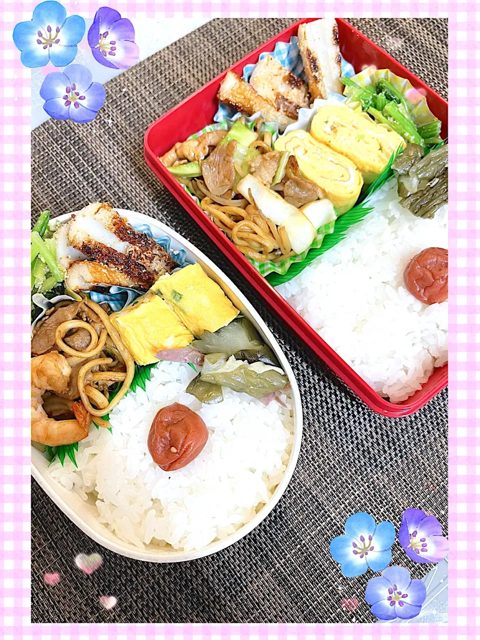 旦那さんと私のお弁当🍱|ショコラさん