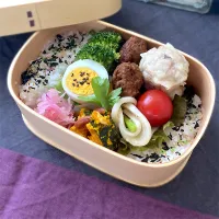 Snapdishの料理写真:2024.6.5シュウマイ弁当😋No.35