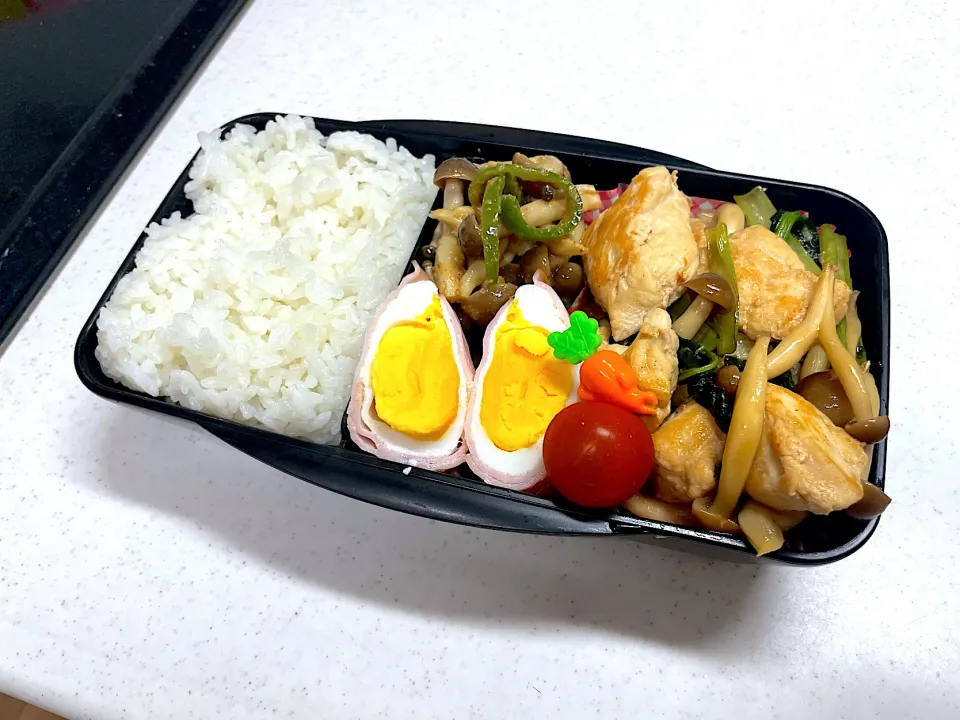 Snapdishの料理写真:6/5 旦那弁当⁂みりぽんチキン弁当|ゆさん