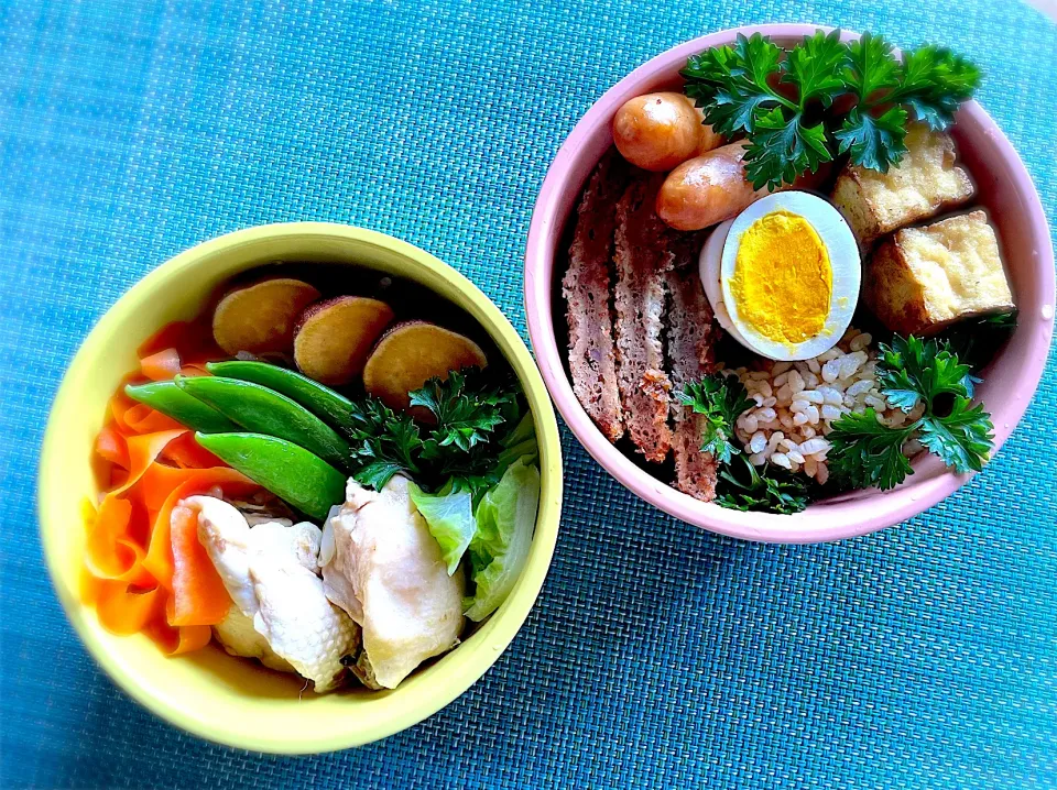 蒸し鶏蒸野菜弁当|弁子さん