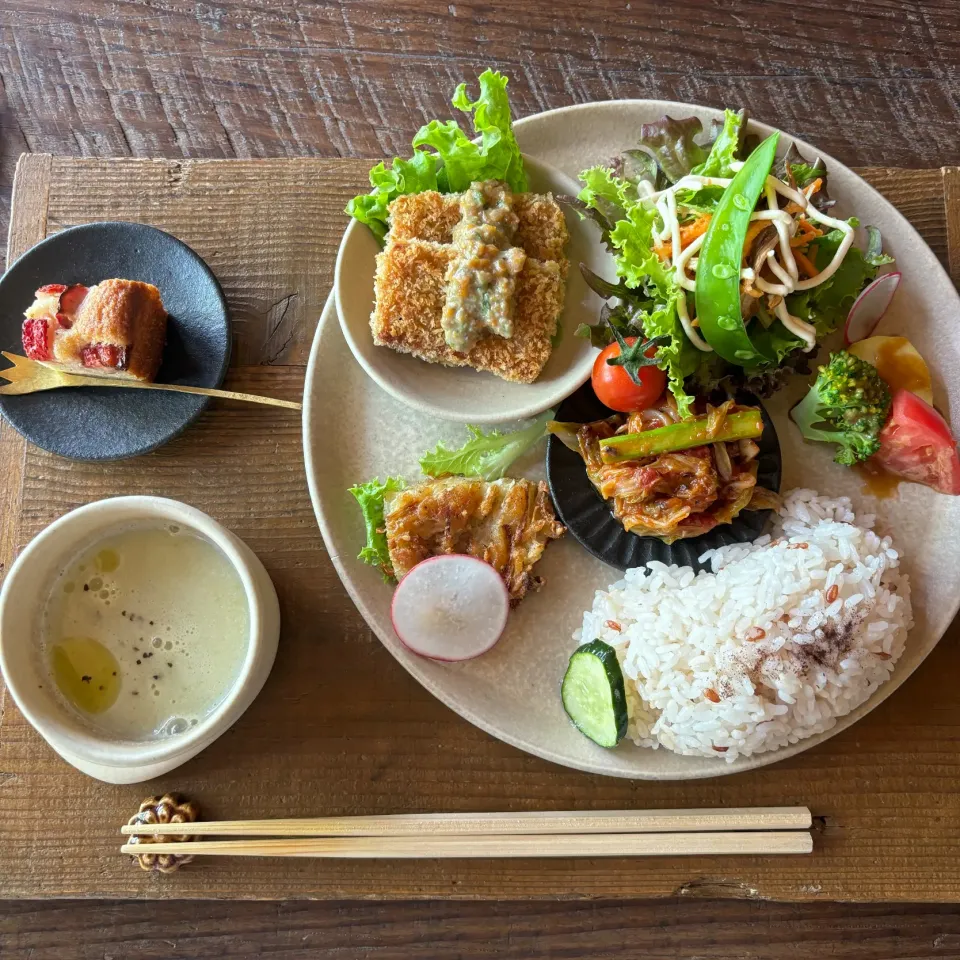 ヴィーガンランチ(◍•ڡ•◍)❤|いつみさん