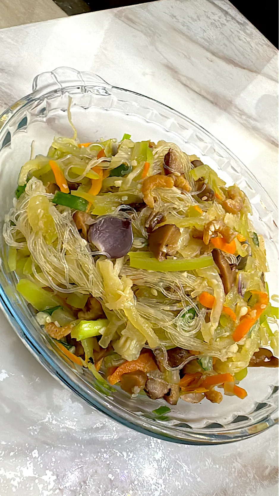 Snapdishの料理写真:Stir- fry vermicelli with minced pork( Chinese called this dish “Ants climbing a tree”|Jocelyn SETさん