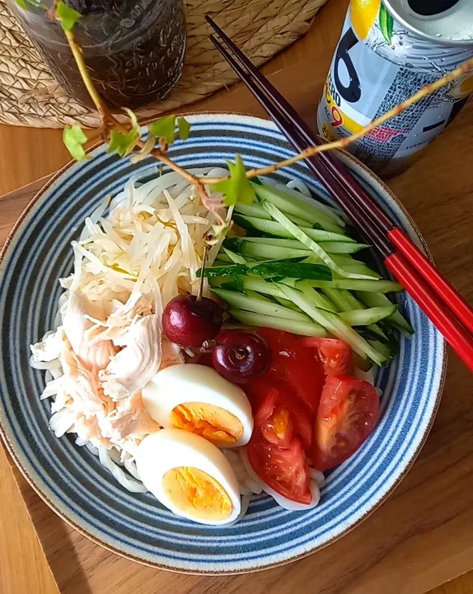 冷やし中華風うどん|まりおさん