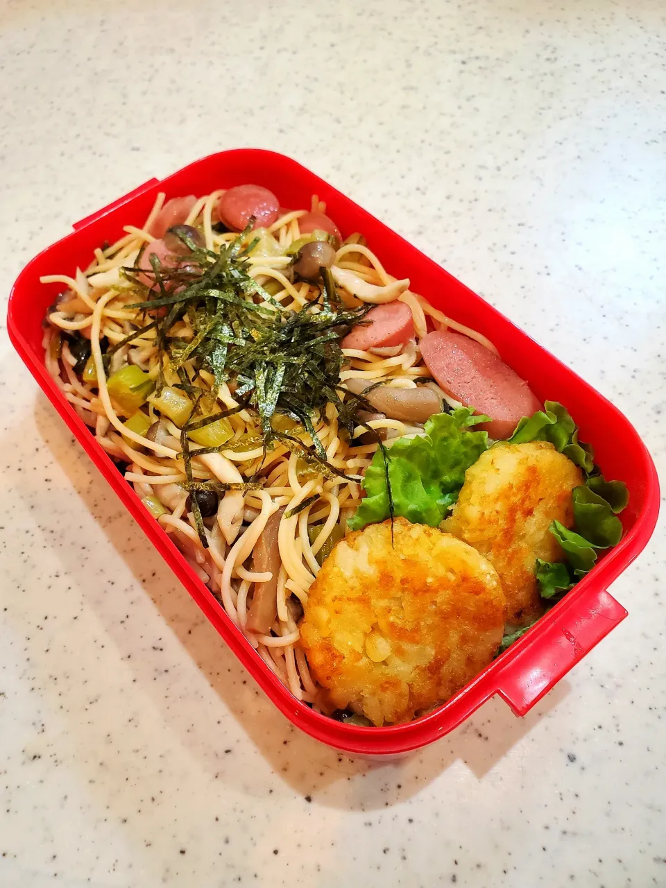 野沢菜パスタ弁当|Akikoさん