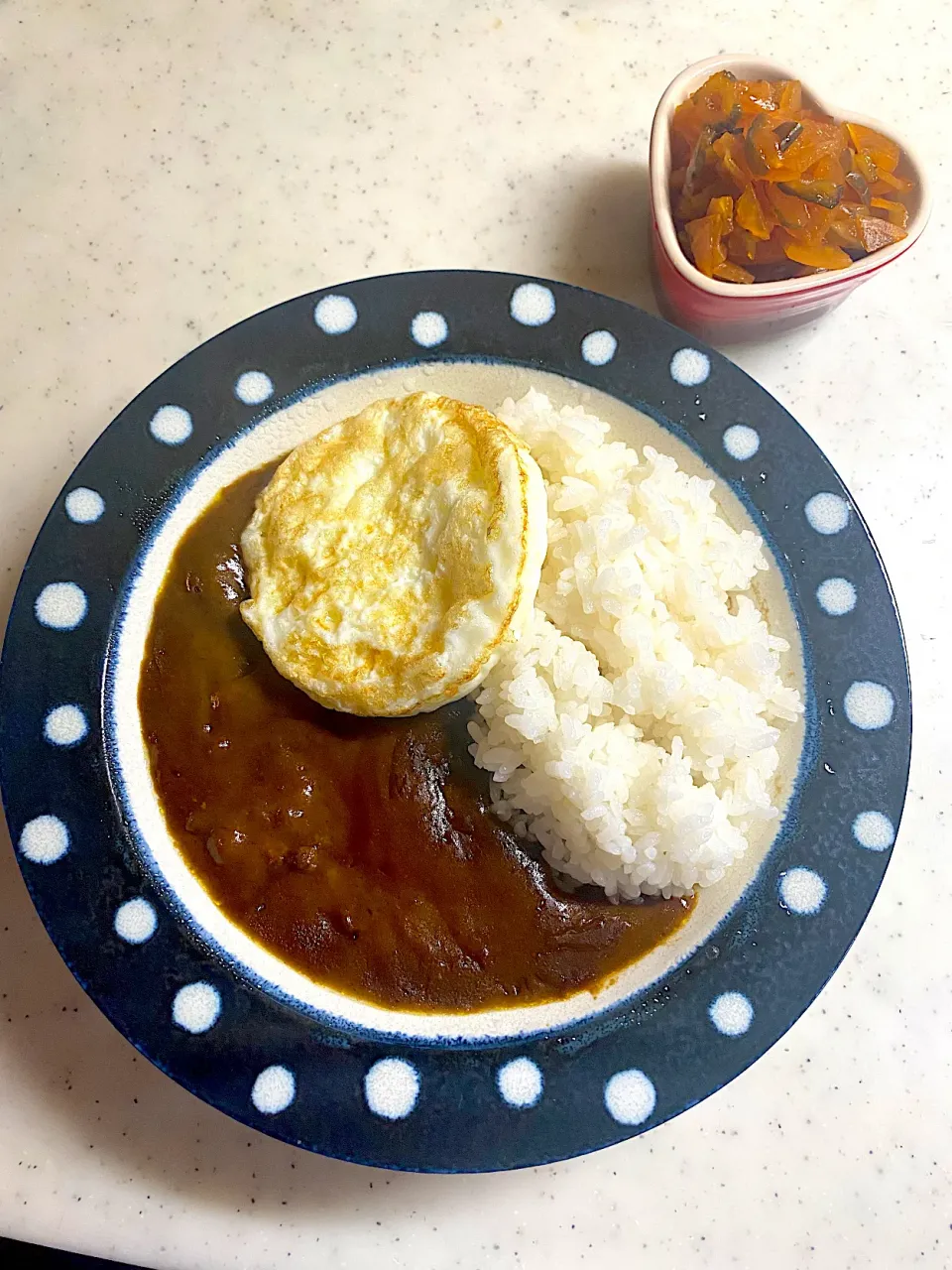 蝦夷鹿カレー　白身焼き乗せ|こっぷさん