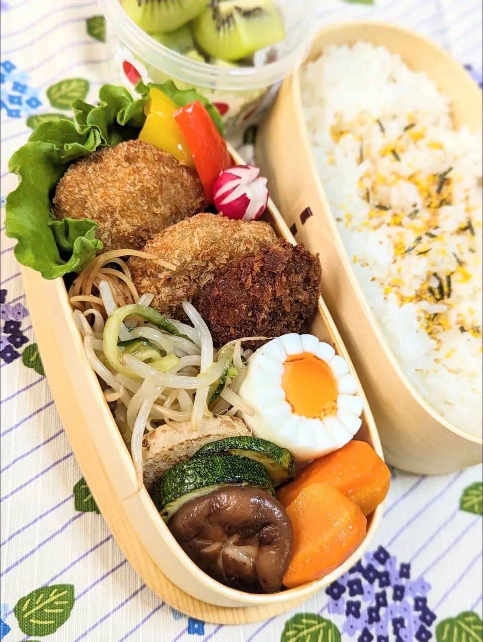 本日のお弁当〜コロッケ弁当〜|f.1125beさん