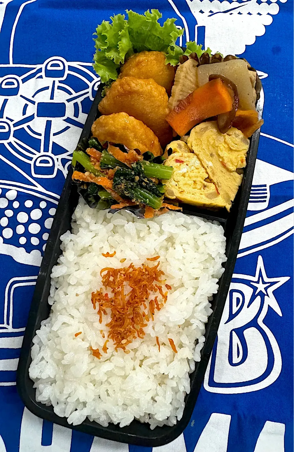 Snapdishの料理写真:6月6日 久しぶり普通の お弁当🍱 (笑)|sakuramochiさん