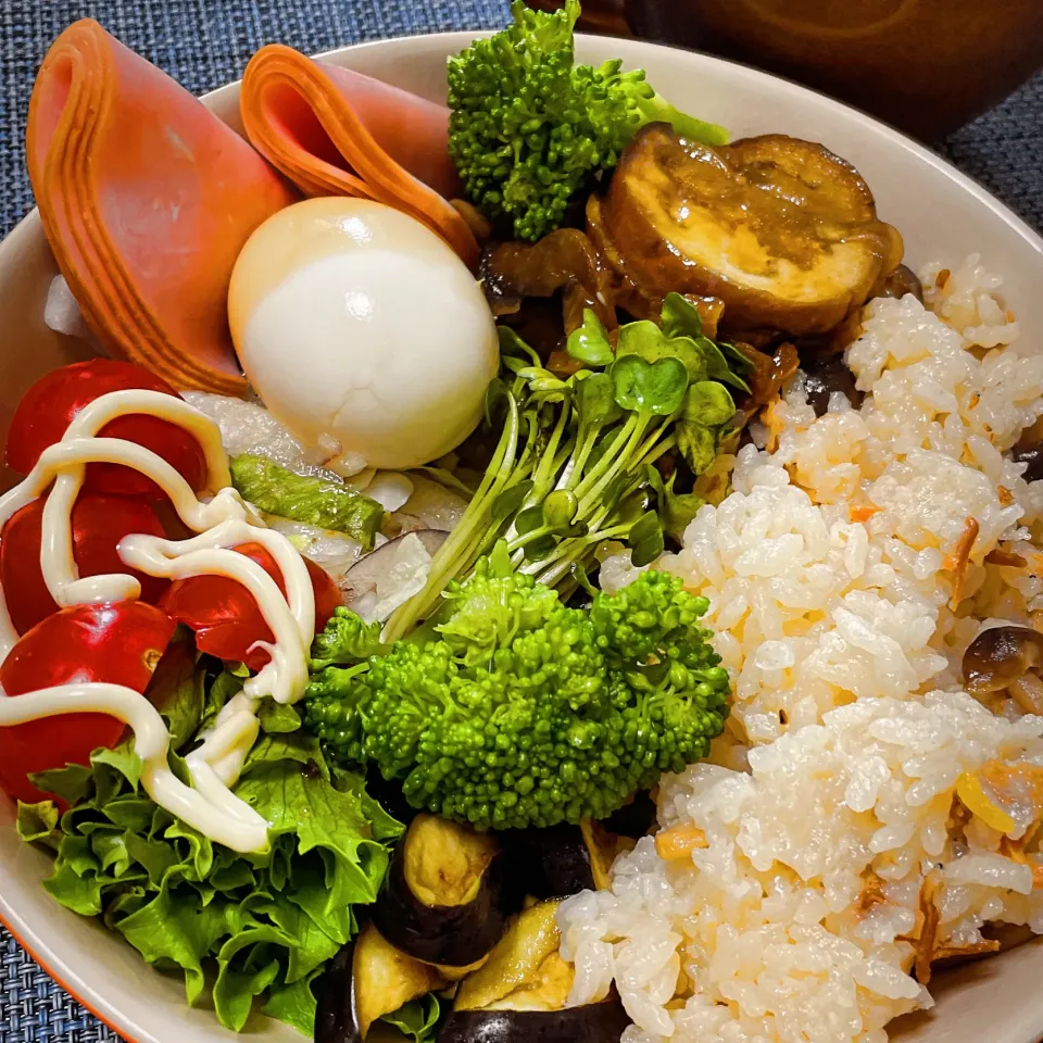 野菜補給🥦朝ごはん|kazzz3さん