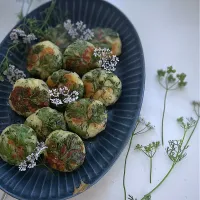 ポテトとハーブのポンデケージョ🌿