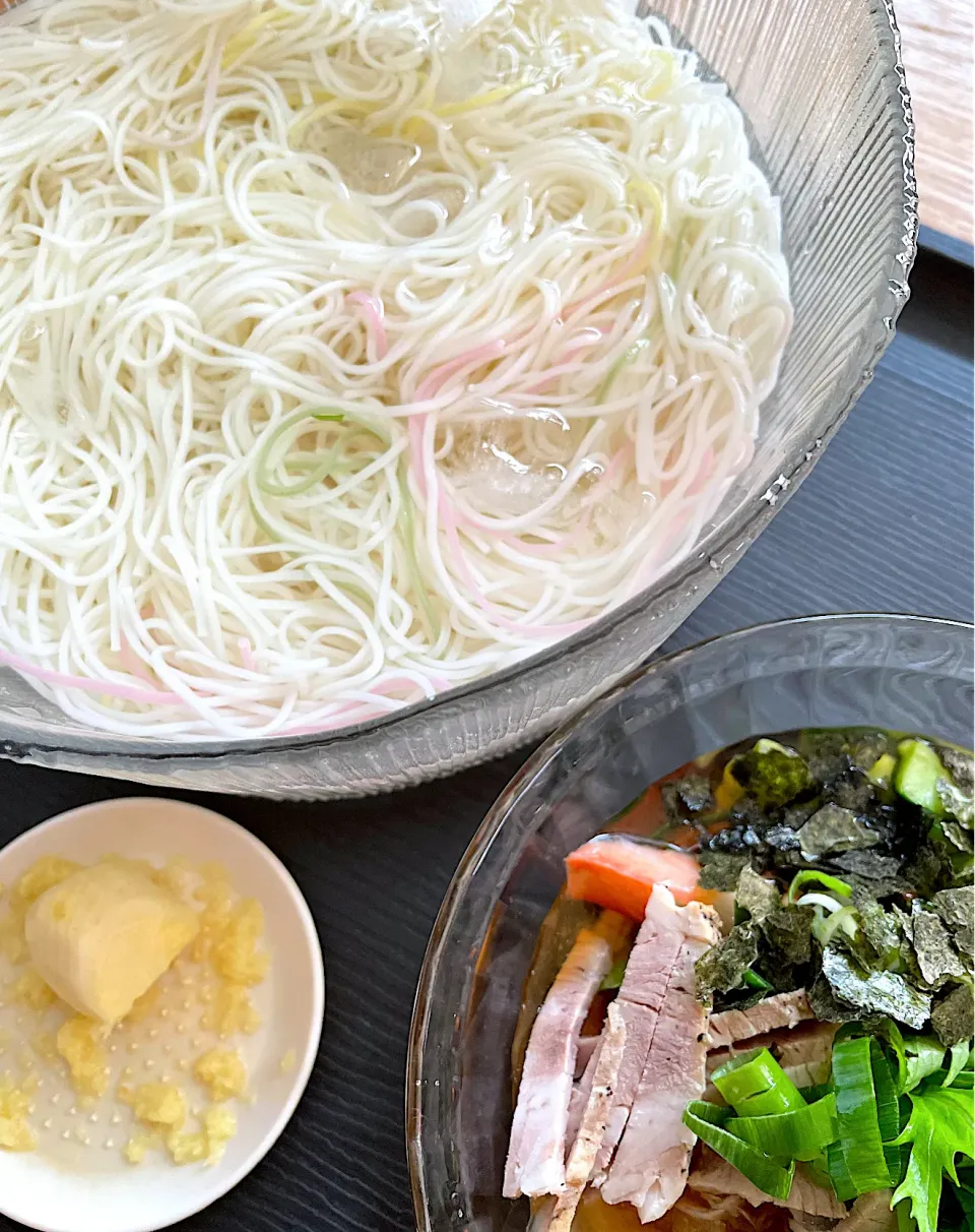 今年初のお素麺ランチ💕🤗|てるみさん