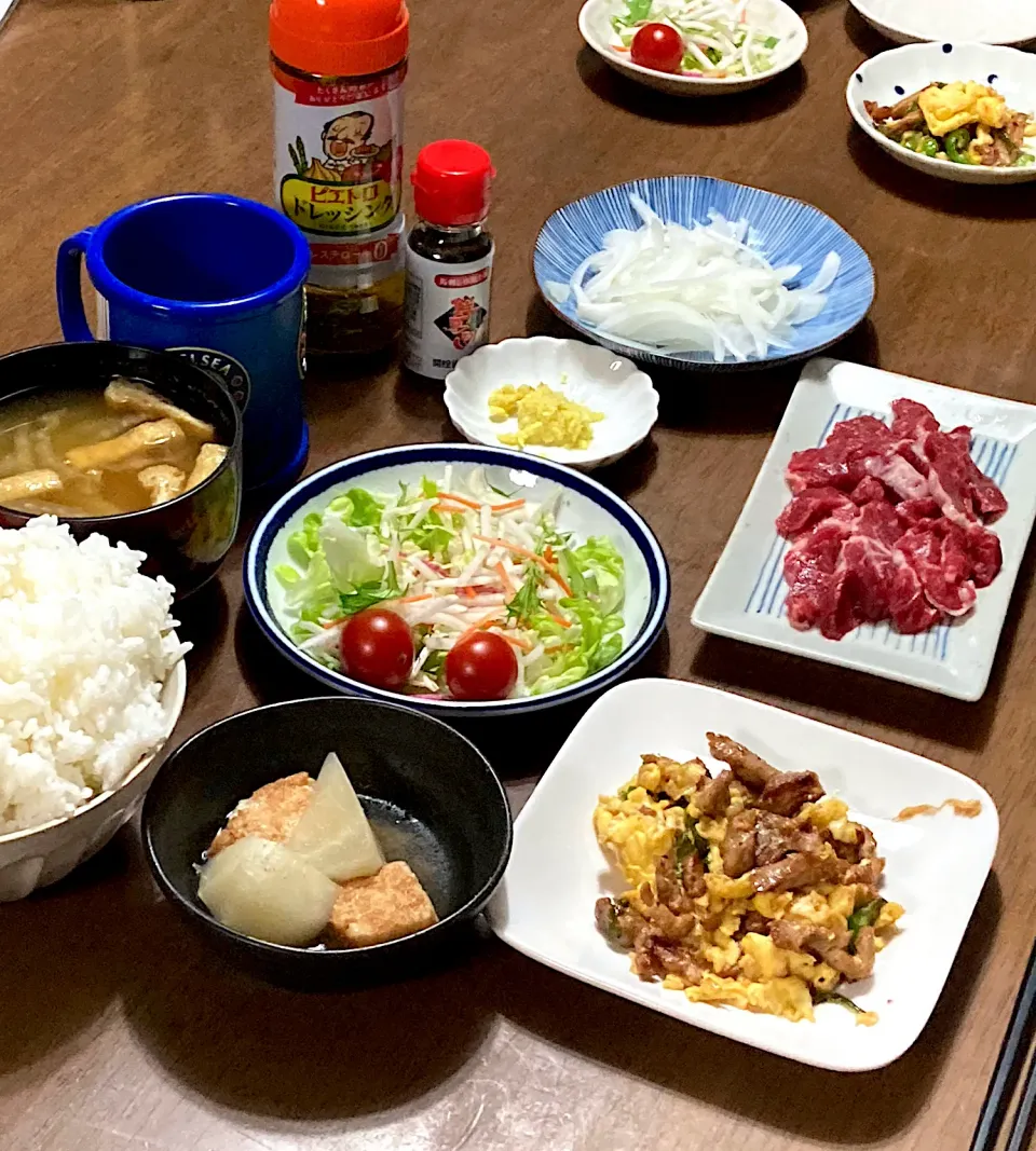 Snapdishの料理写真:晩ごはん|あっつさん