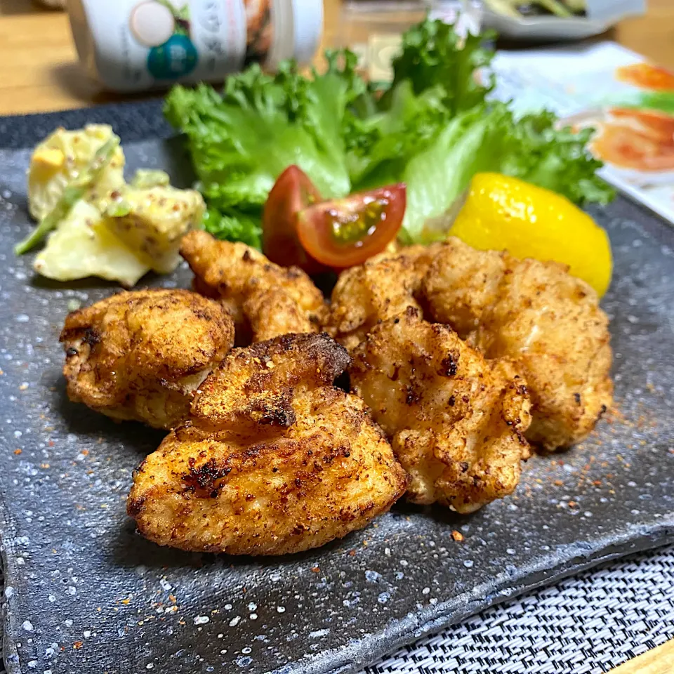 鶏むね肉の唐揚げ　ぼたんこしょう風味|sakurakoさん