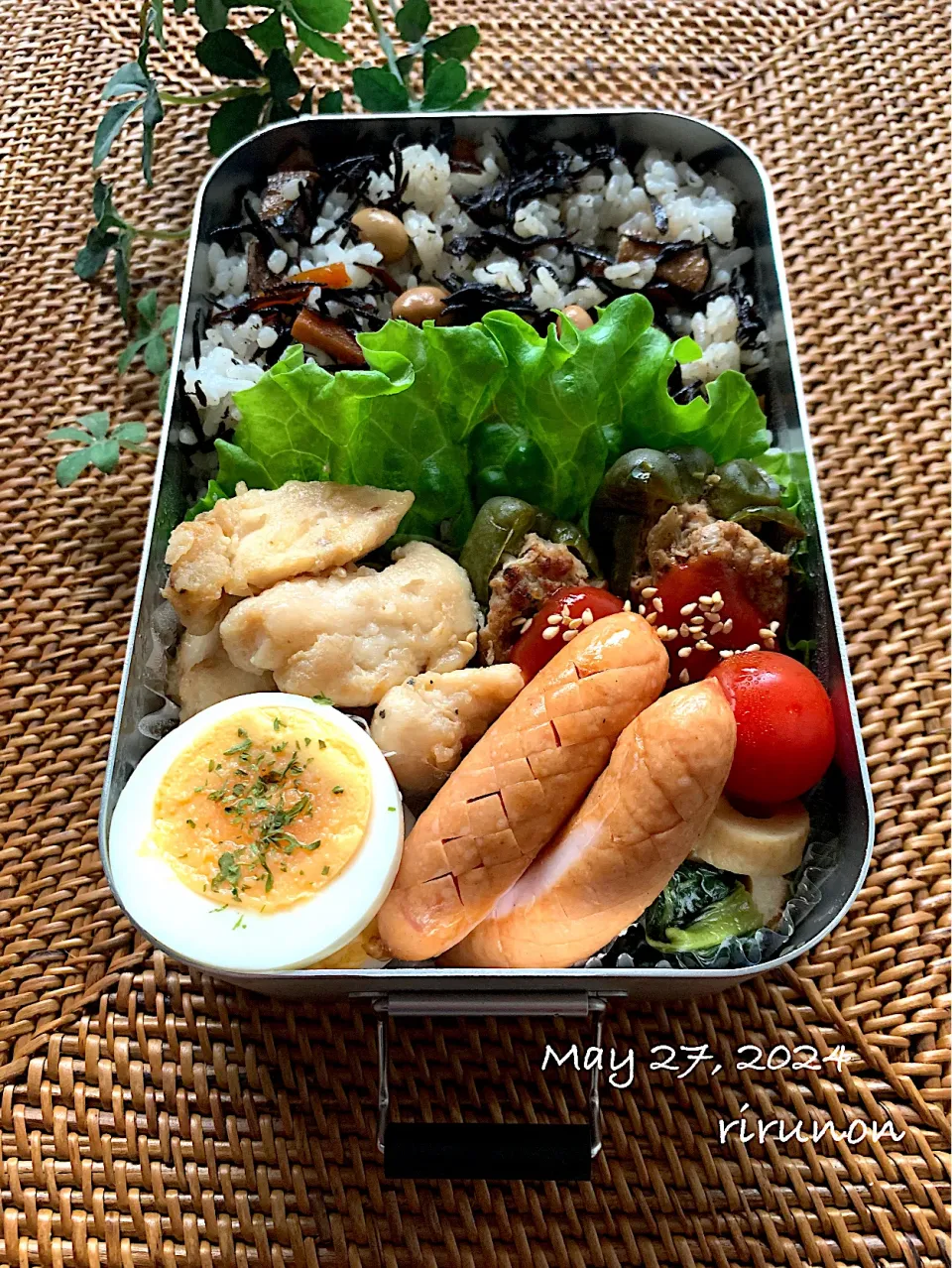 高2息子のお弁当🍱|りるのんさん