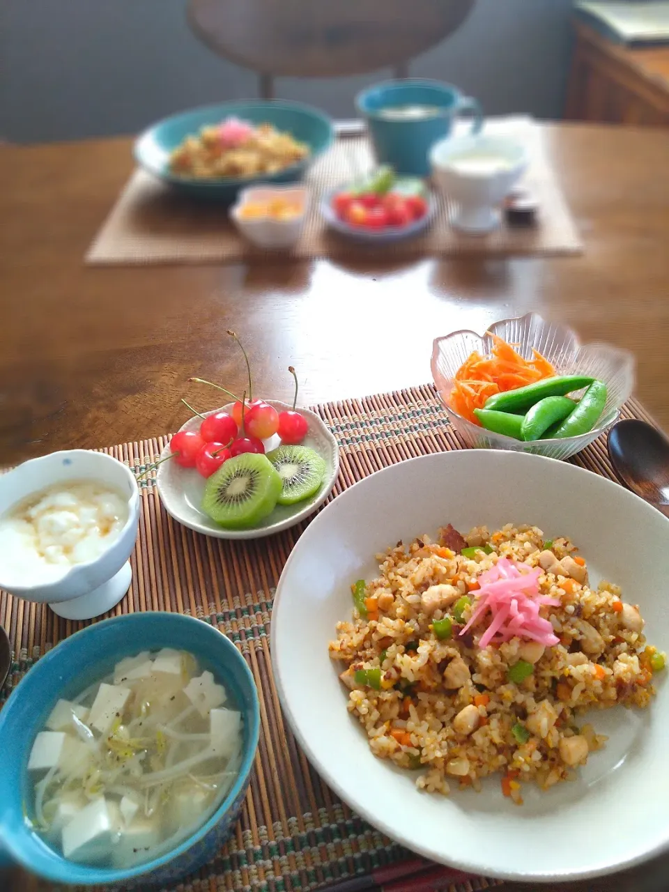 朝ごはん🌅！|まめころさん