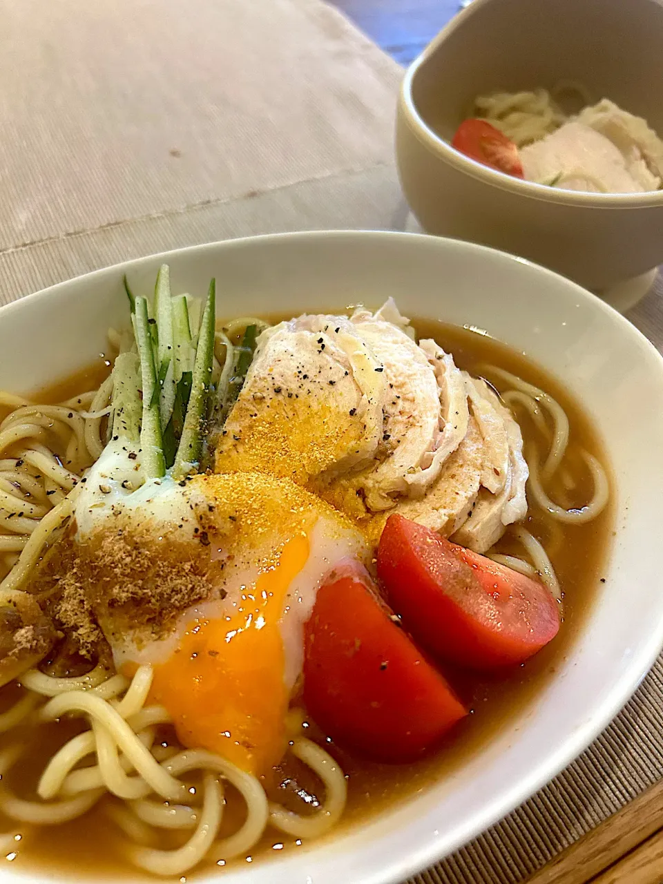 冷やし味噌ラーメン|おまつさん