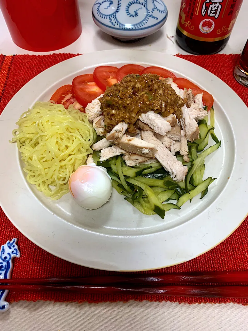 Snapdishの料理写真:シン・棒棒鶏　#四川料理|KimaLABOさん