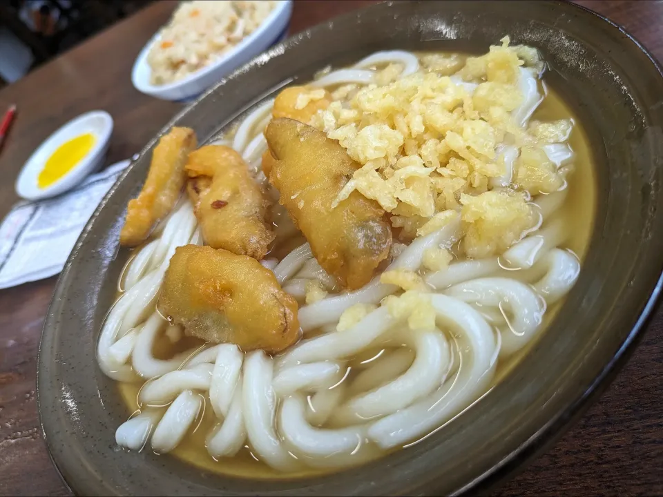 Snapdishの料理写真:ごぼ天うどん 柔やわで吸収凄い！！(笑)|しあるさん