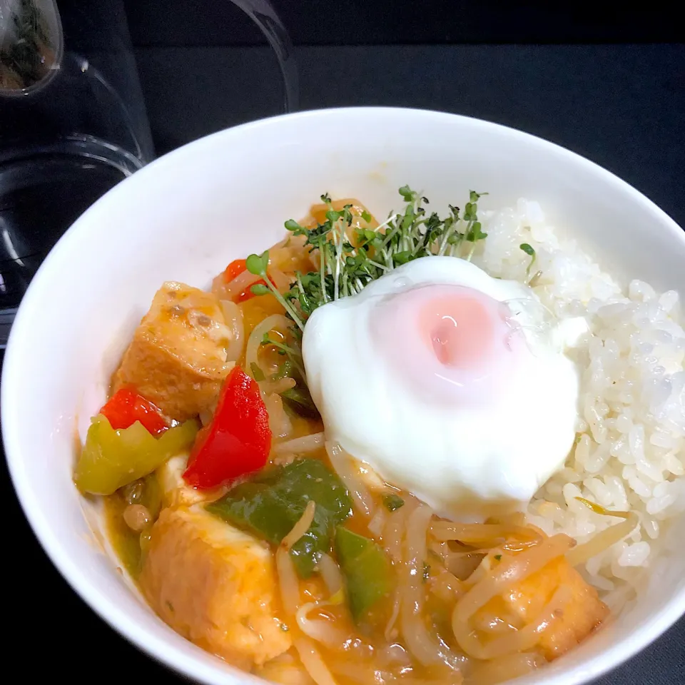 20:52 麻婆豆腐温玉のせ|へれ子さん